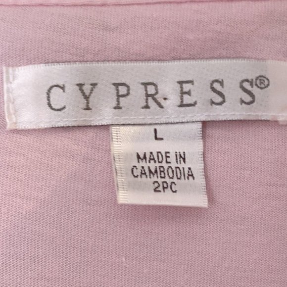 Cypress Pink Cotton Robe - Size L - Picture 14 of 15